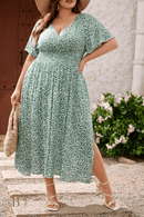 Abito Verde Taglia Grande | Paradiso Bohemien