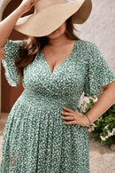 Abito Curvy Verde Estivo| Paradiso Bohemien