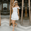 Abito Boho Chic Bianco | Paradiso Bohemien