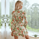 Abito Boho Chic Corto Fiorato | Paradiso Bohemien