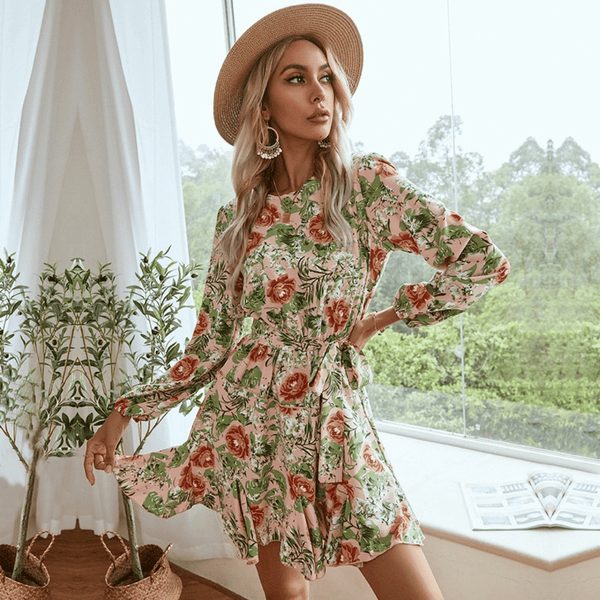 Abito Boho Chic Corto Paradiso Bohemien
