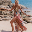  Abito Boho con Schiena Nuda Sta Floreale | Paradiso Bohemien