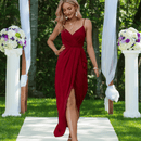 Abito da Cerimonia Boho Chic Borgogna | Paradiso Bohemien