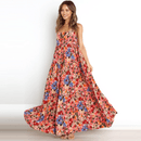 Abito Rosso Ampio Boho | Paradiso Bohemien
