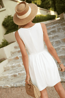 Abito Bianco Pizzo Bohemien Chic | Paradiso Bohemien