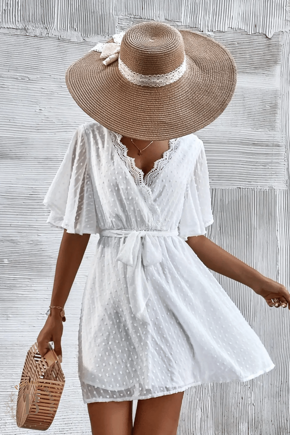 Abito Corto Bianco | Paradiso Bohemien
