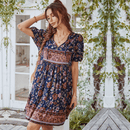 Abito Corto bohemian Chic per estate