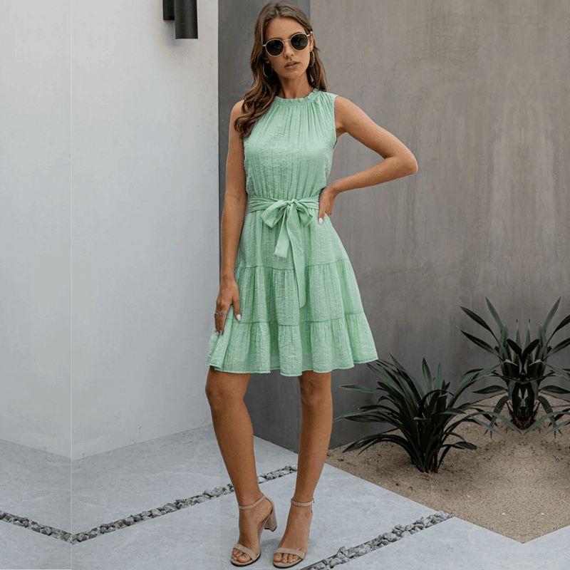 Abito 2025 corto verde