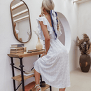 Abito da Cerimonia Bianco Elegante | Paradiso Bohemien