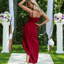 Abito da Cerimonia Boho Chic Borgogna | Paradiso Bohemien