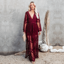 abiti da cerimonia color borgogna