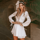 Abito da Sera Bianco Corto | Paradiso Bohemien