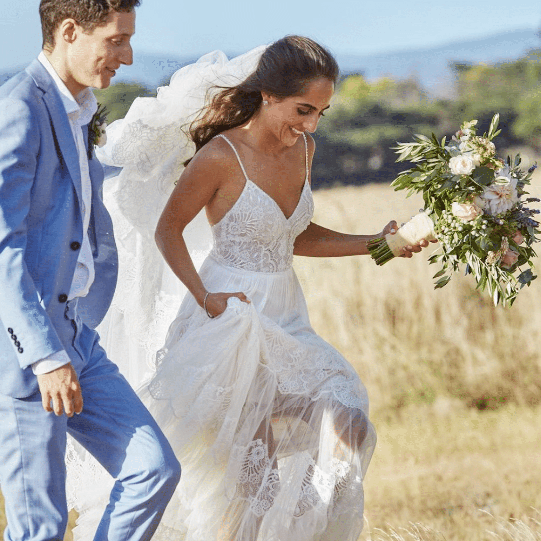 Abito da Sposa Bohemien Chic Tulle