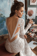 Abito da sposa shabby chic in pizzo | Paradiso Bohemien