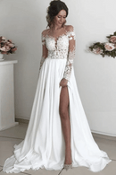 Abito da Sposa Boho Chic con Pizzo | Paradiso Bohemien