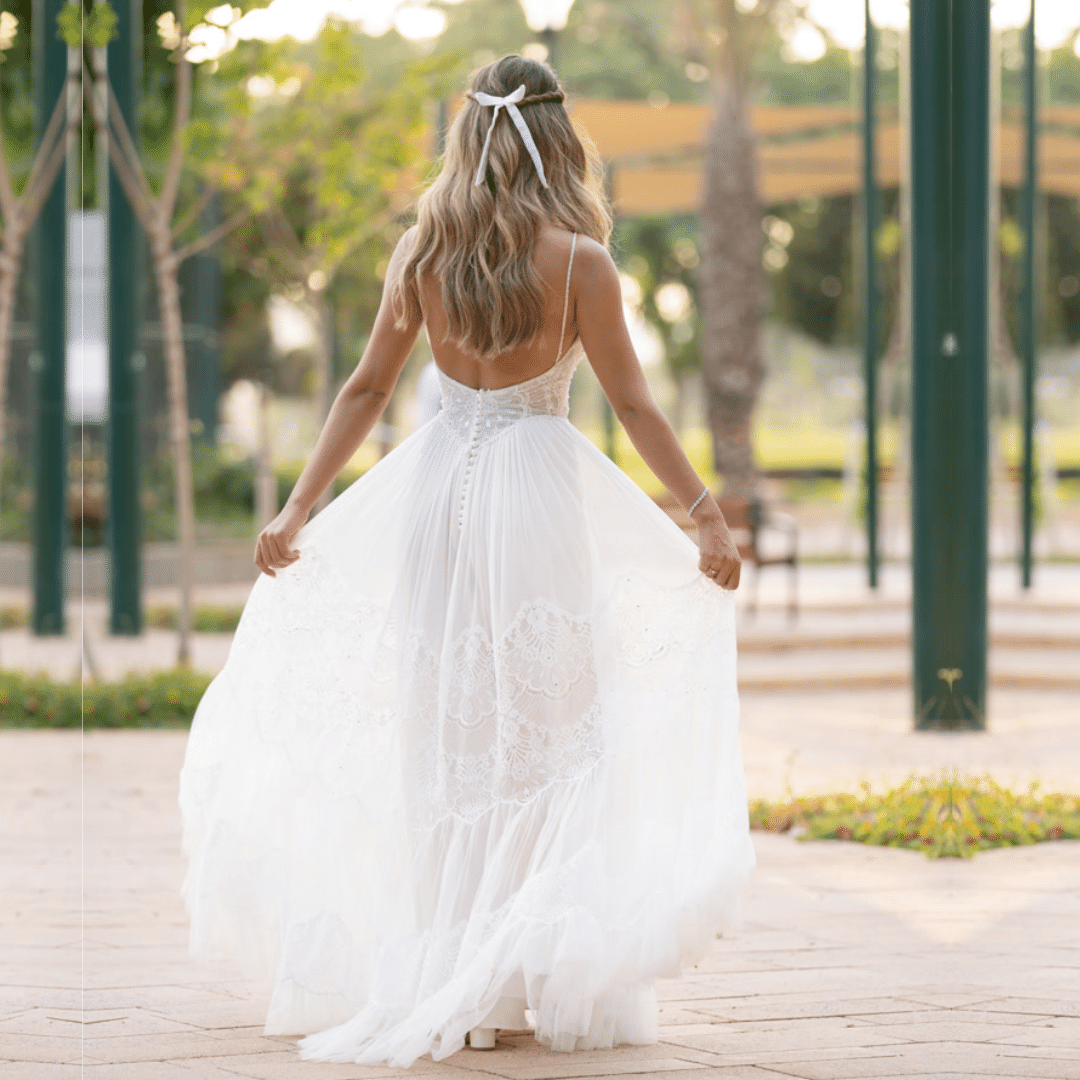 Abito da Sposa stile Bohemien Chic