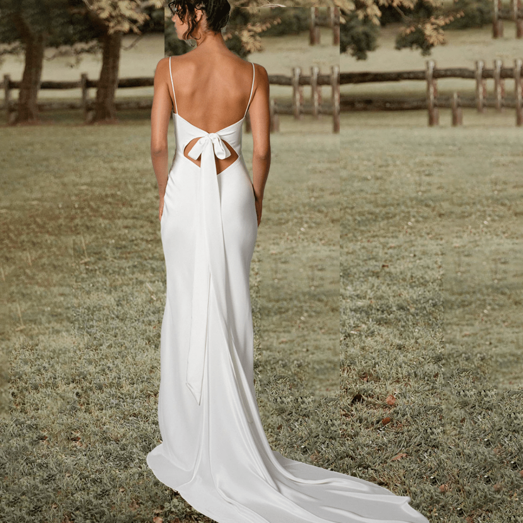 Abito da Sposa Strascico Boho Chic | Paradiso Bohemien