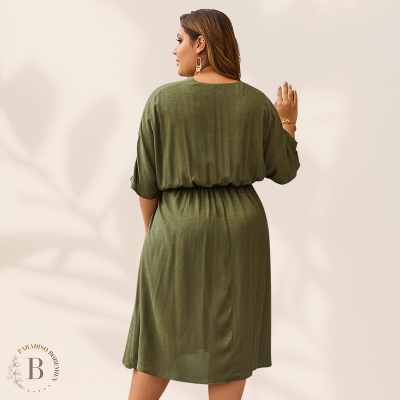 Vestito aperto davanti con bottoni online