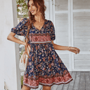 Abito corto Bohemian Fleurie