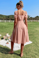 Vestito Rosa da Donna Bohémien Chic | Paradiso Bohemien