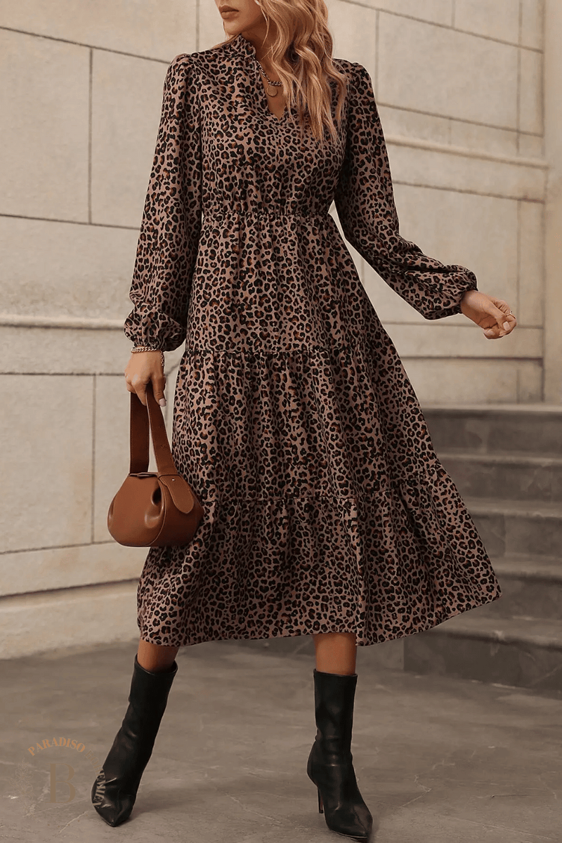 Vestiti lunghi best sale leopardati