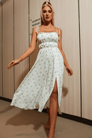 Vestito a Fiori con Spacco | Paradiso Bohemien