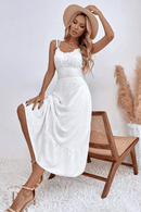 Abito Bianco Lungo da Donna | Paradiso Bohemien