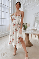 Abito Bianco a Fiori | Paradiso Bohemien