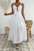 Abito Bianco Elegante da Donna in Stile Bohemien Chic | Paradiso Bohemien