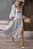 Abito Bianco Elegante Lungo | Paradiso Bohemien