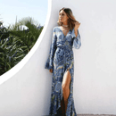 Abito Lungo Blu | Paradiso Bohemien