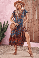 Vestito Lungo Estivo a Fiori | Paradiso Bohemien