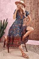Vestito Lungo Estivo Fiori | Paradiso Bohemien