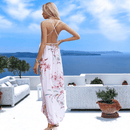 Abito Lungo Boho Chic Rosa Fiorata | Paradiso Bohemien