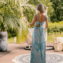 Abito Lungo con Nodo stile  Bohemien | Paradiso Bohemien