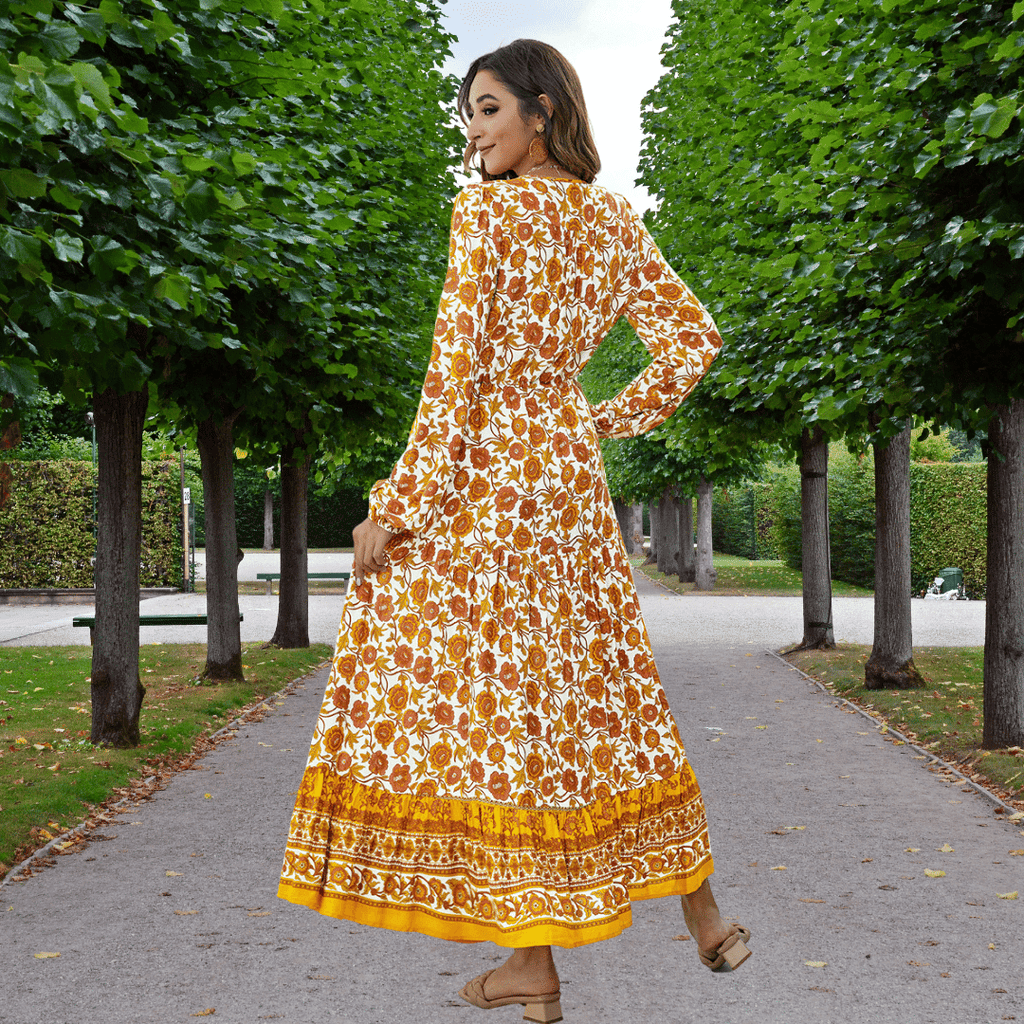 Abito Lungo Country Chic Paradiso Bohemien