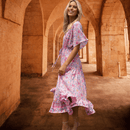 Abito Lungo Country Rosa