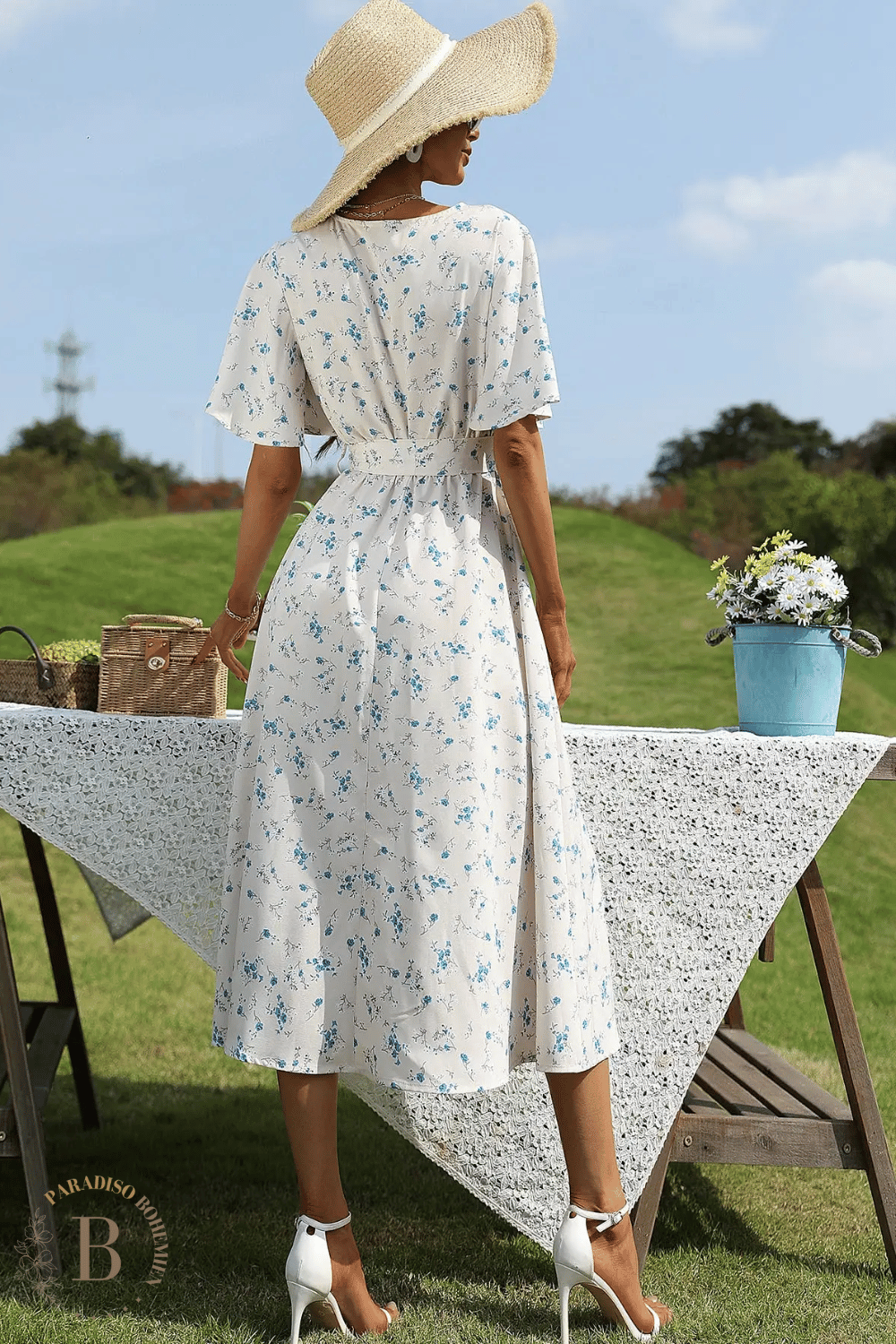 Vestito Elegante Bianco da Donna | Paradiso Bohemien