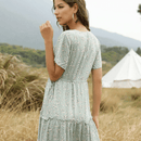 Abito Lungo Hippie Verde