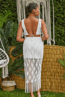 Abito Estivo in Pizzo Bianco | Paradiso Bohemien