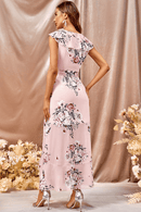 Abito Lungo Rosa da Cerimonia | Paradiso Bohemien