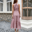 Abito Lungo Rosa a Fiori Boho Chic | Paradiso Bohemien