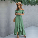 Abito Lungo Verde Smeraldo  | Paradiso Bohemien