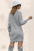 Abito Maglione Collo Alto da Donna | Paradiso Bohemien