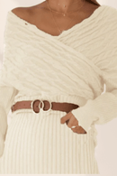 Abito Maglione Lana Bianco | Paradiso Bohemien