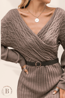 Abito Maglione Lana a V | Paradiso Bohemien