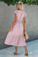 Abito Rosa Pastello Bohemien Chic | Paradiso Bohemien