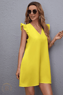 Vestito Giallo Corto | Paradiso Bohemien