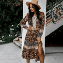 Abito Stampa Floreale in stile Hippie Chic