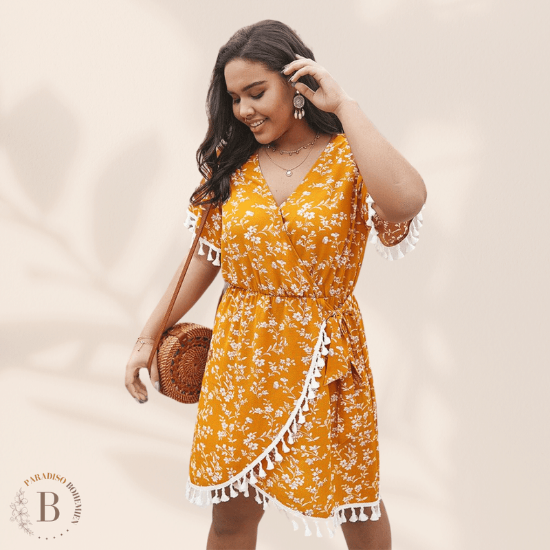 Abito Estivo Taglia Forti a Portafoglio Paradiso Bohemien